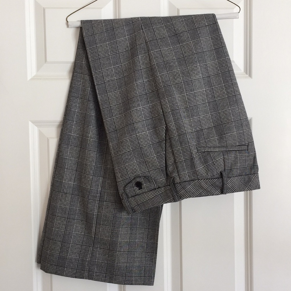 PANTS: TALBOTS fully lined wool blend slacks.